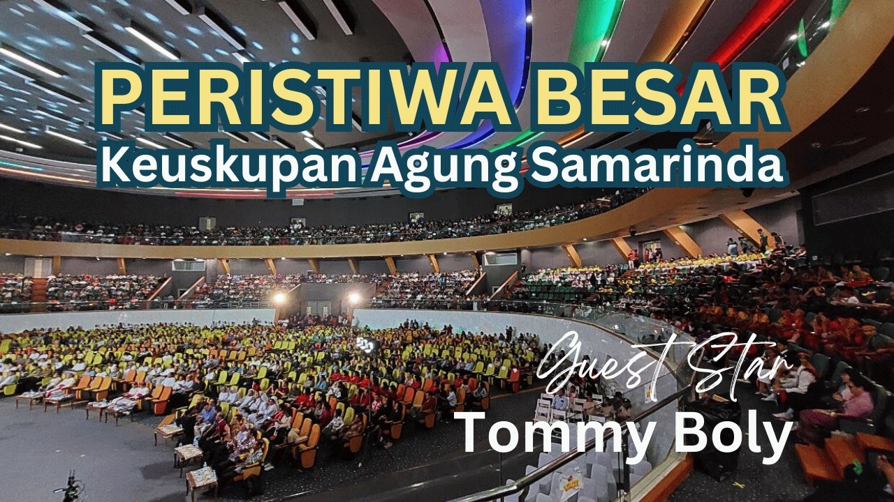 Peristiwa besar Keuskupan Agung Samarinda: Penyanyi Tommy Boly bikin orang bergoyang