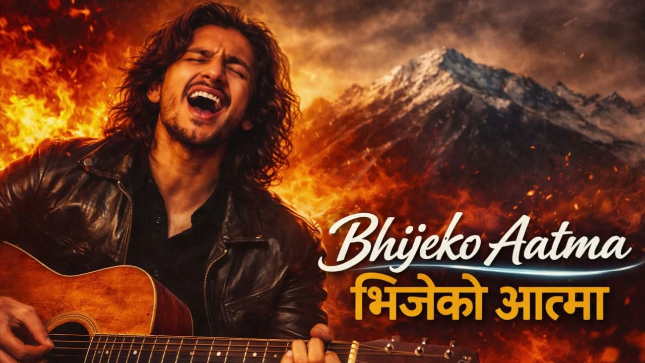 Bhijeko Aatma | Emotional Nepali Blues Song 💙 | Heart Touching Sad Song