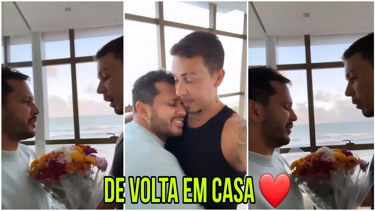 🔴 LUCAS CHEGA EM CASA E GANHA FLORES DE CARLINHOS MAIA 💐