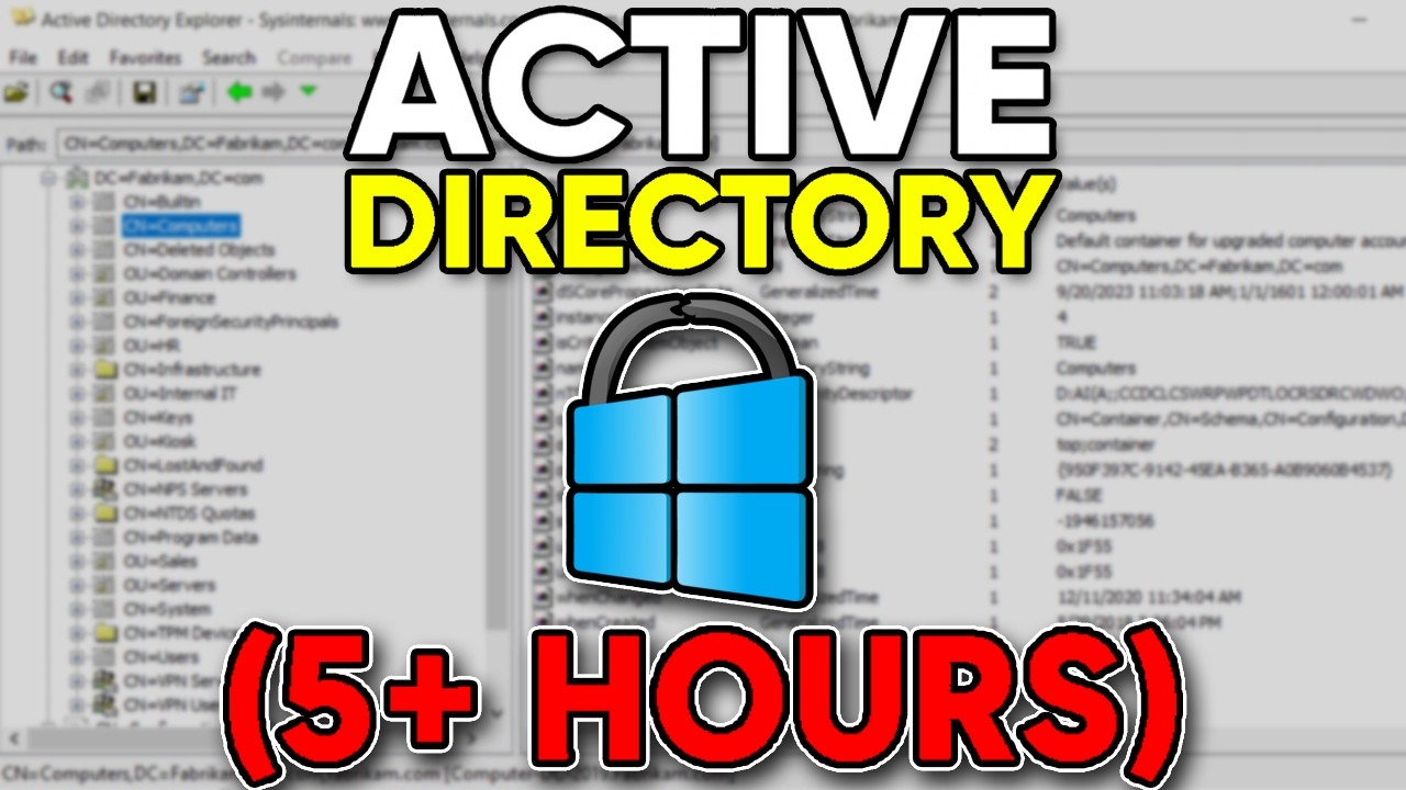 Hacking Active Directory Course for Beginners (Over 5+ Hours of Content!)
