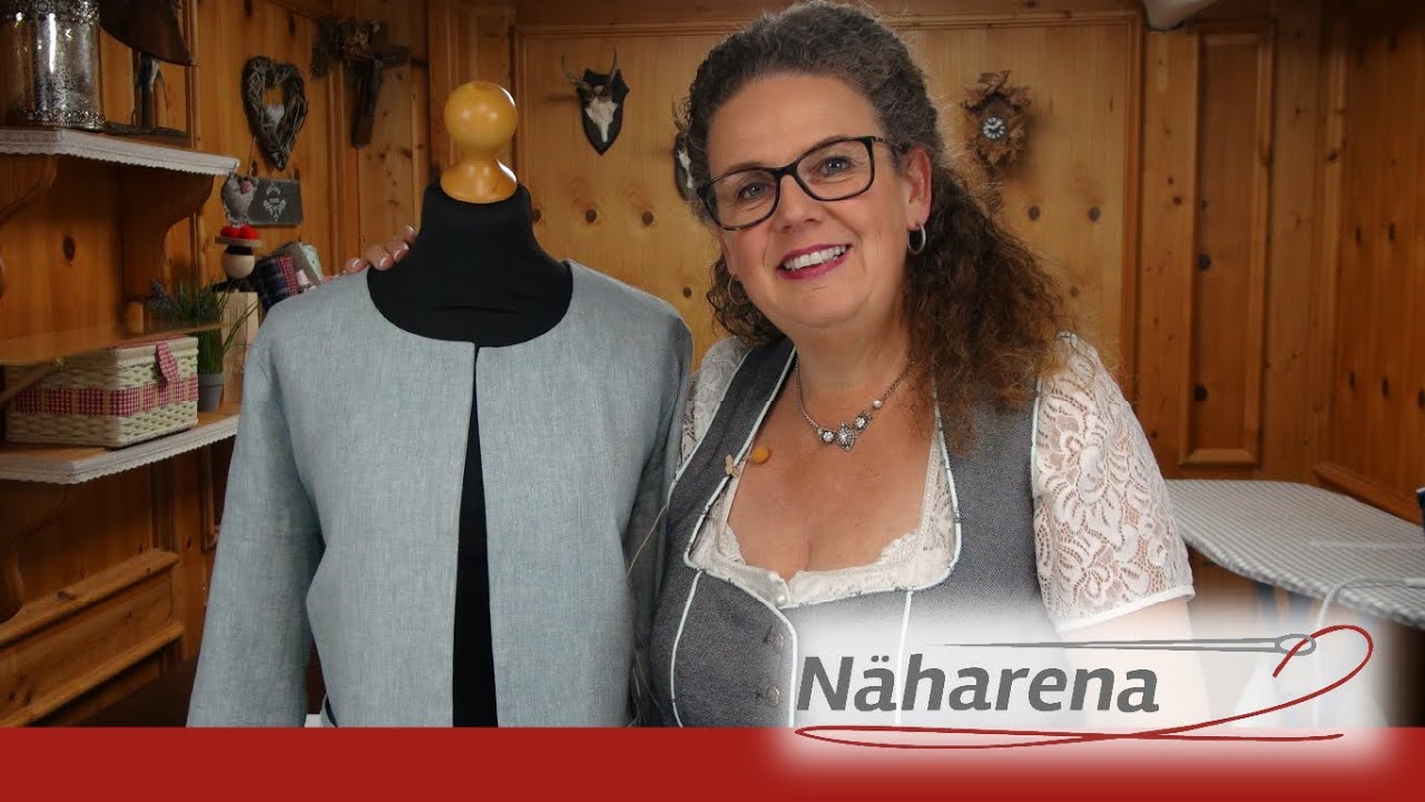 Sommerjacke Helene einfach nähen | DIY