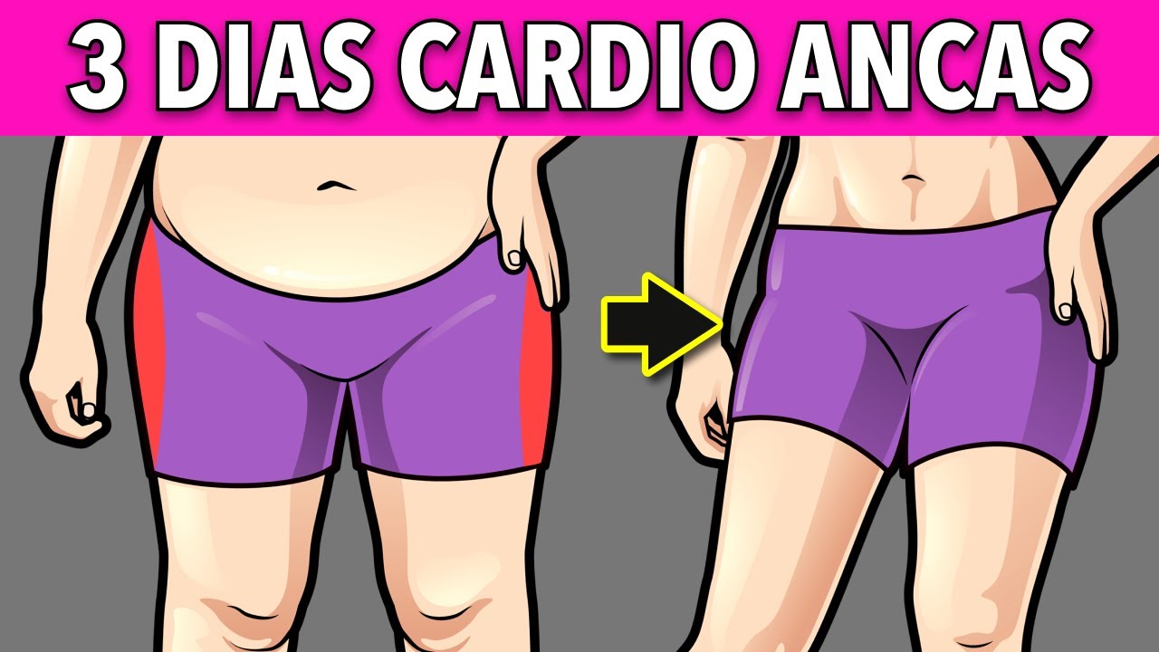 TREINO CARDIO PARA DIMINUIR O QUADRIL: 3 DIAS