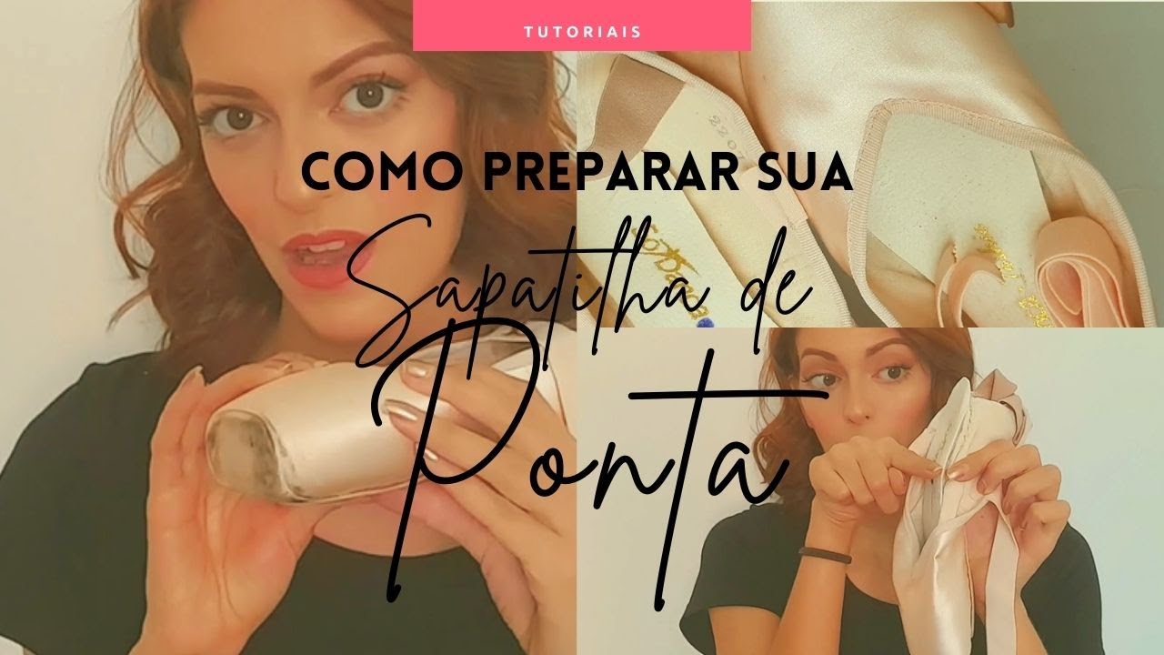 COMO COSTURAR, PREPARAR E QUEBRAR SUA SAPATILHA DE PONTA! | Atualizado | #KANSKBRASIL