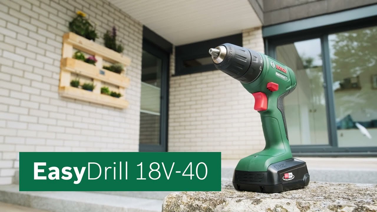 Bosch | EasyDrill 18-40 2.0Ah | Cordless Two-speed Drill/Driver