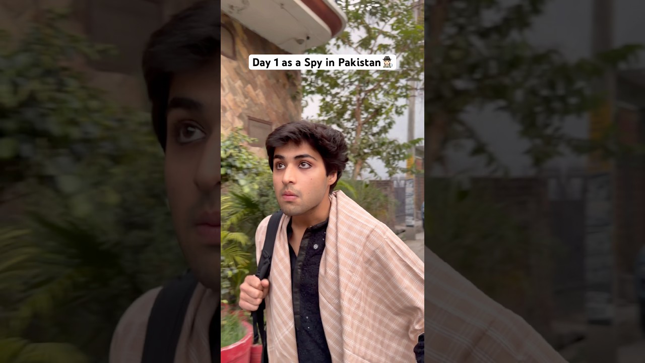 Day 1 as a Spy in Pakistan🕵🏻 | Raj Grover | #shorts