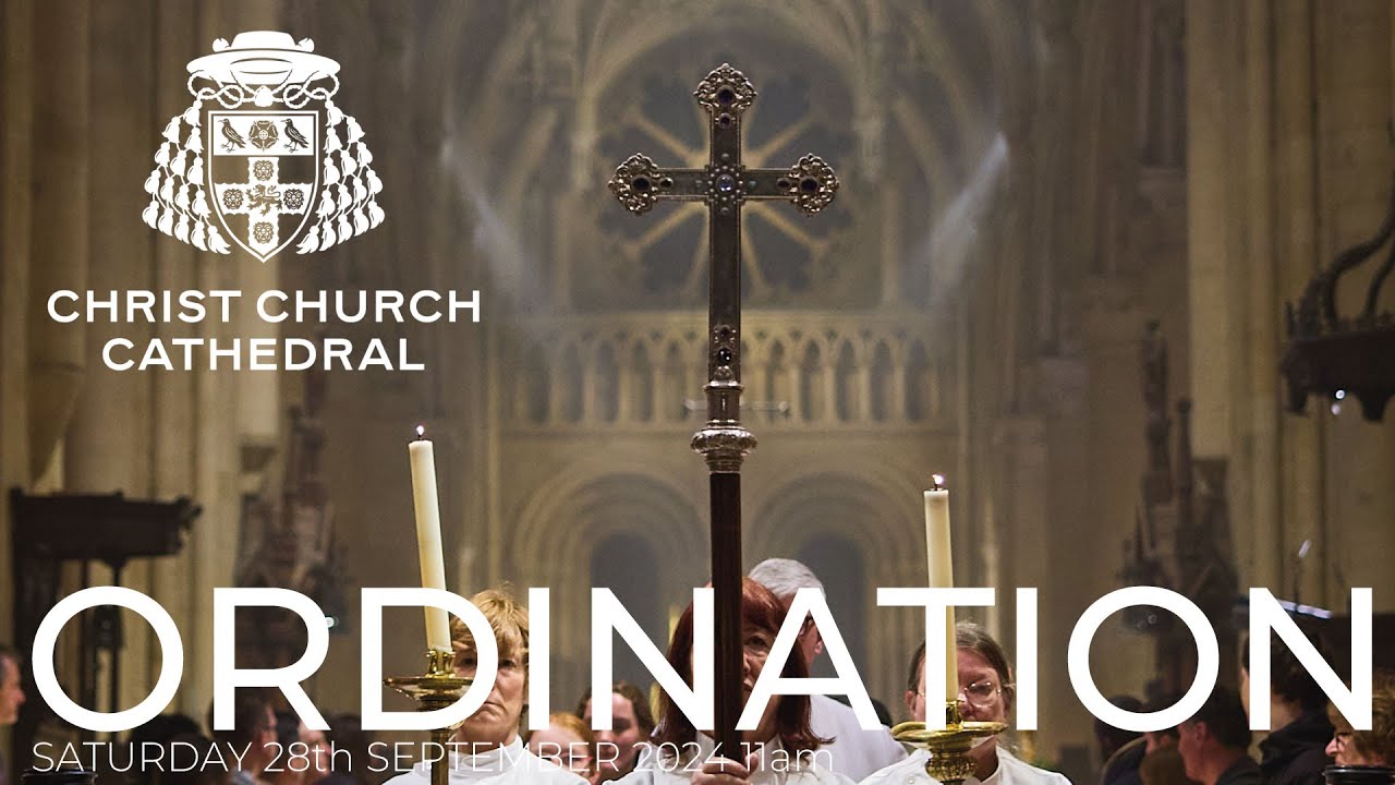 The Ordination of Priests and Deacons Saturday 28th September 2024 11am