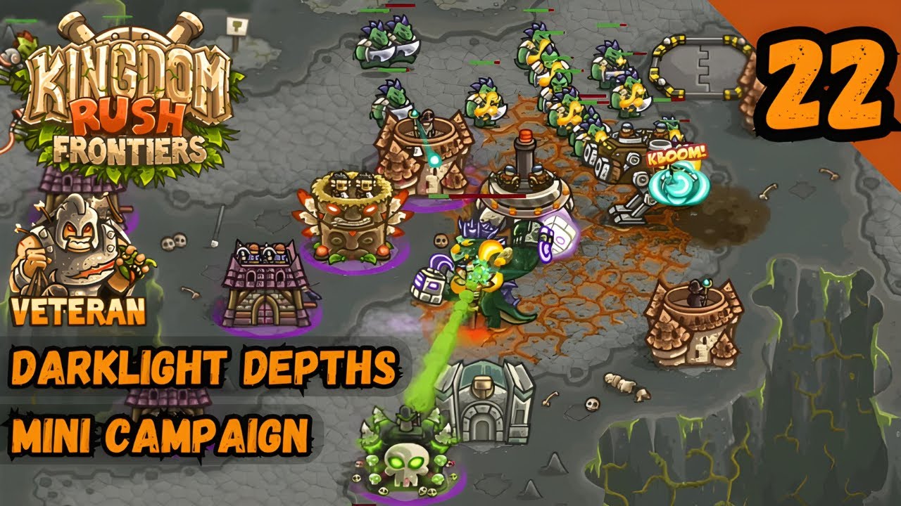 DARKLIGHT DEPTHS CAMPAIGN (VETERAN) | Kingdom Rush Frontiers