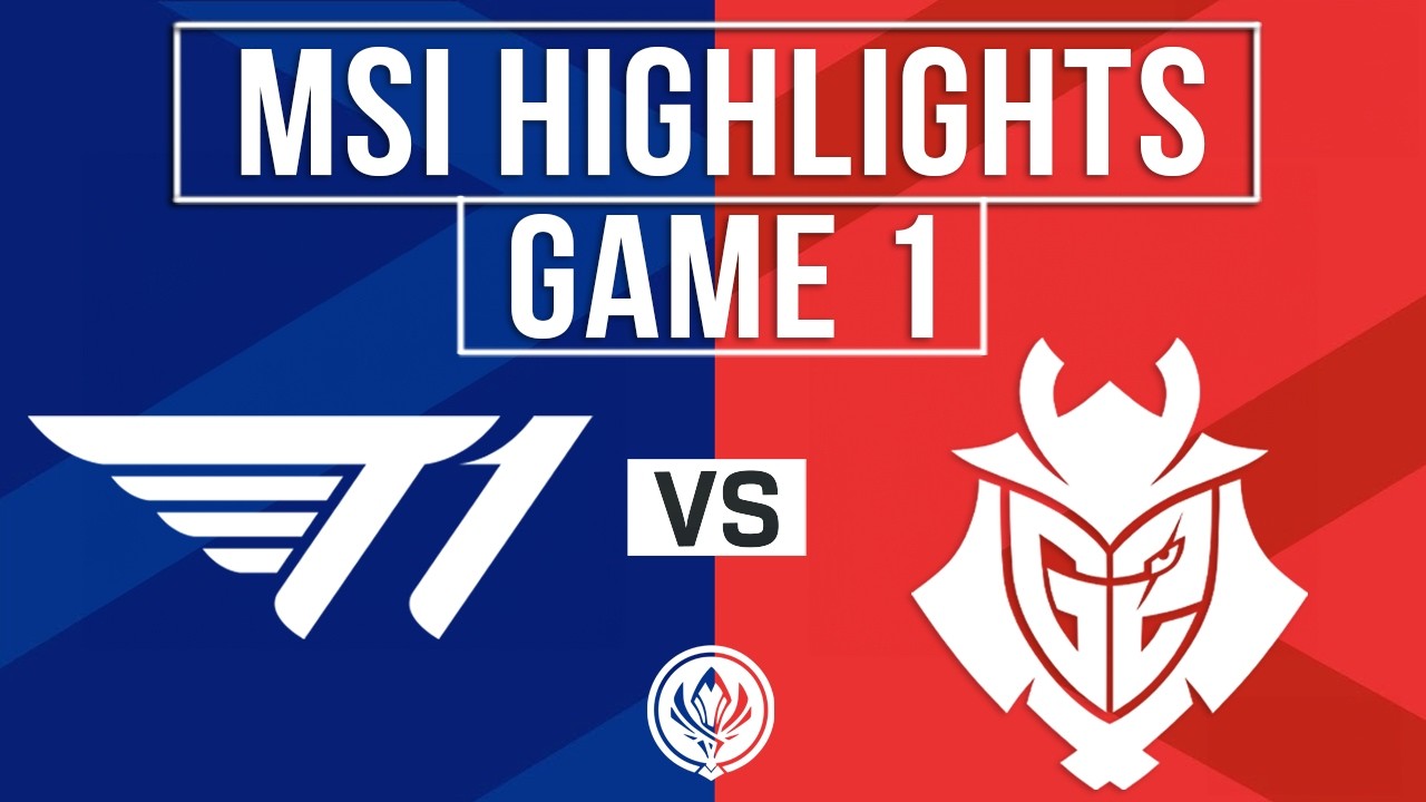 T1 против G2: лучшие моменты 1-й игры | MSI 2026, стадия плей-офф | T1 против G2 Esports