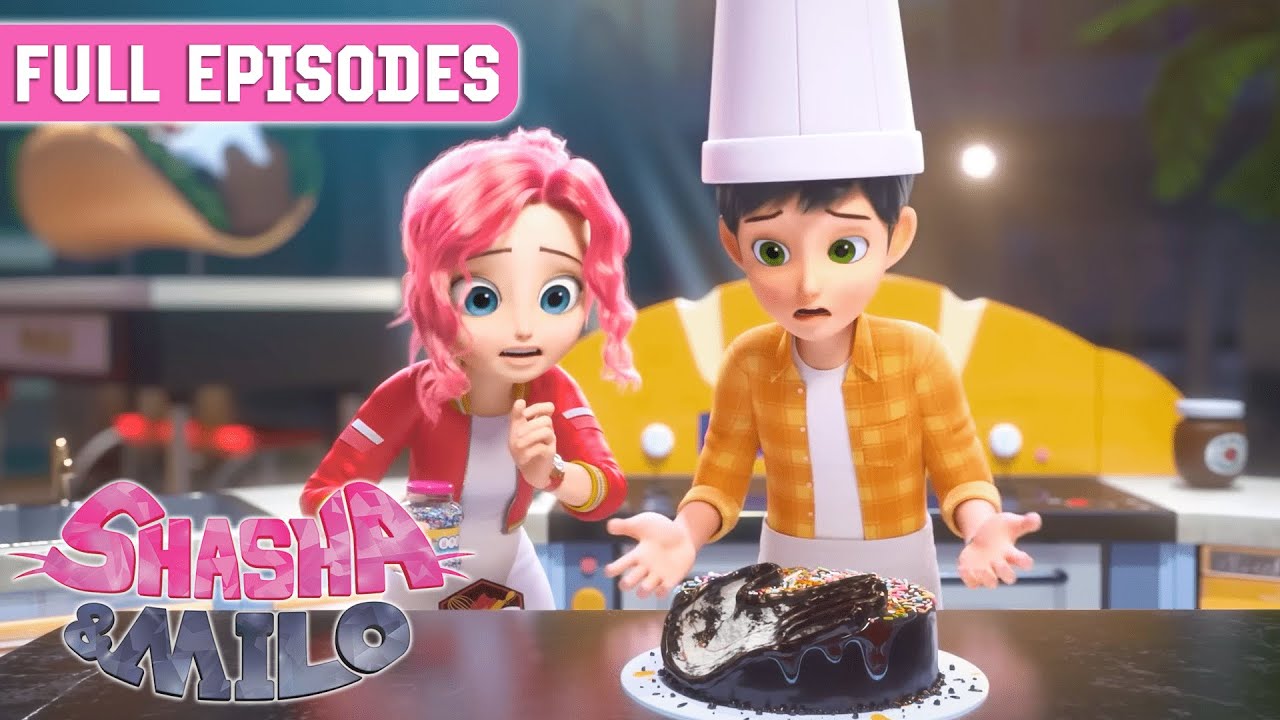 Shasha & Milo | S1 E10-12 | Kitchen Cat-Astrophe, Shasha and Who, and More! | TRIPLE EPISODE