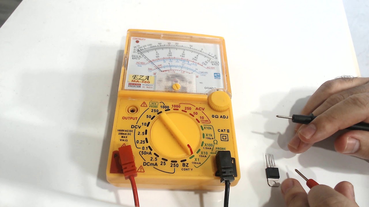 Vlog 23 da Burgoseletronica - Como Testar o TRIAC