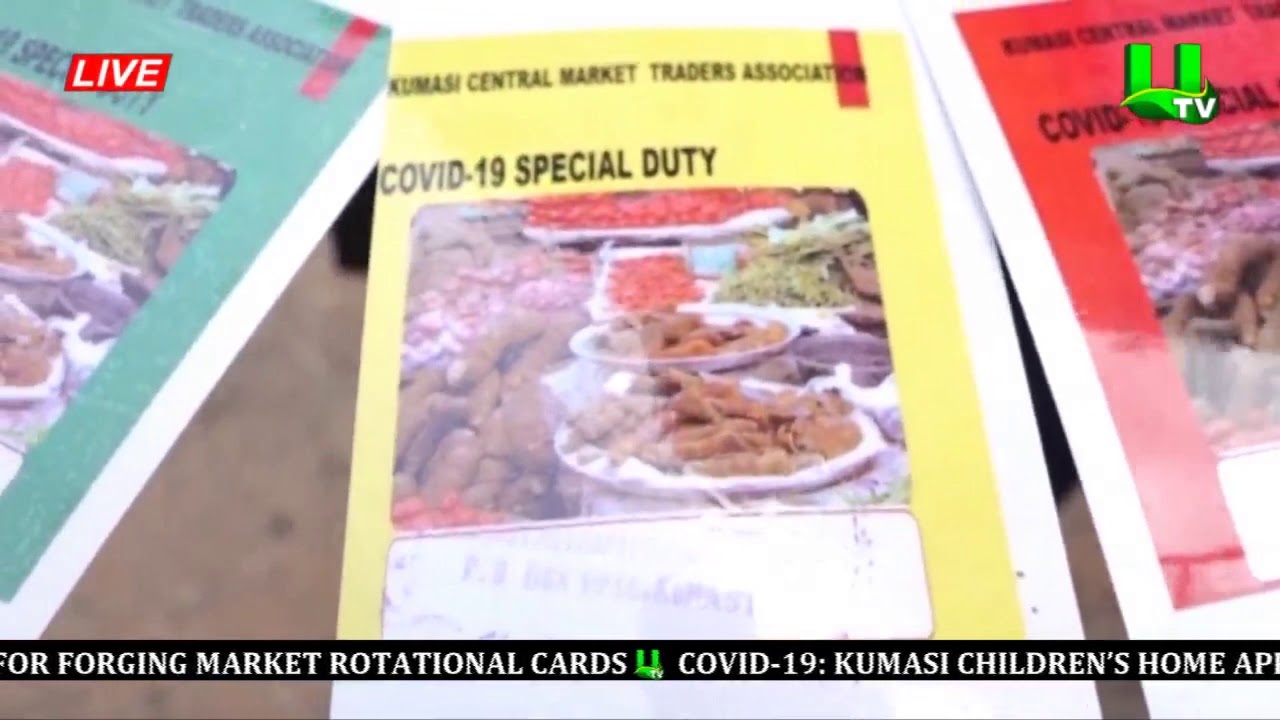 Ashanti Region: Four Traders Arrested For Forging Market Rotational Cards | UTV Ghana Online