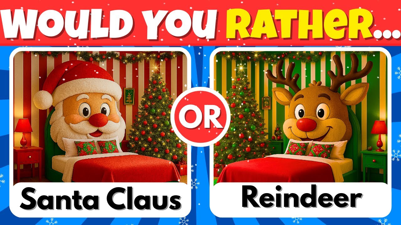 Would You RATHER.... WINTER edition! 🎅🏼🎄