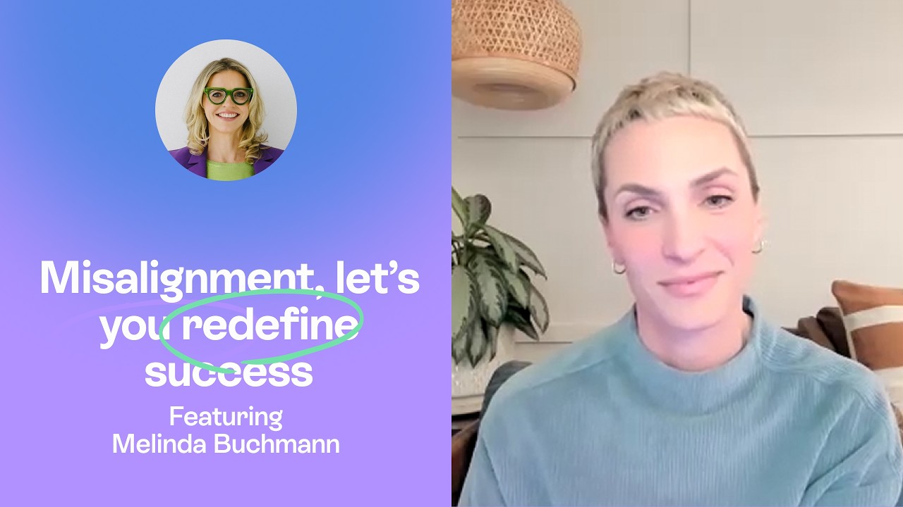 Burnout is misalignment, | IVF, leadership & a chance to redefine your success | Melinda Buchmann