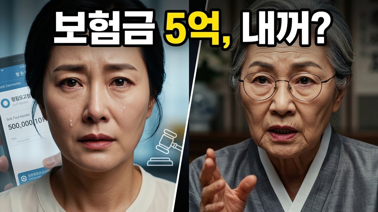 남편 사망보험금 5억 요구한 시어머니, 변호사 말 한마디에 멈췄다 #사망보험금#시어머니갈등#보험금분쟁#상속문제#중장년드라마#실화바탕#법률상식#가족갈등#보험이야기#노후생활정보