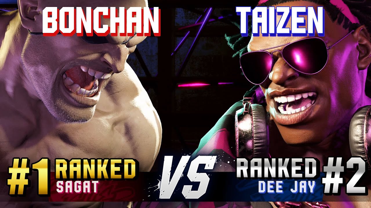 SF6 ▰ BONCHAN (#1 Ranked Sagat) vs TAIZEN (#2 Ranked Dee Jay) ▰ High Level Gameplay