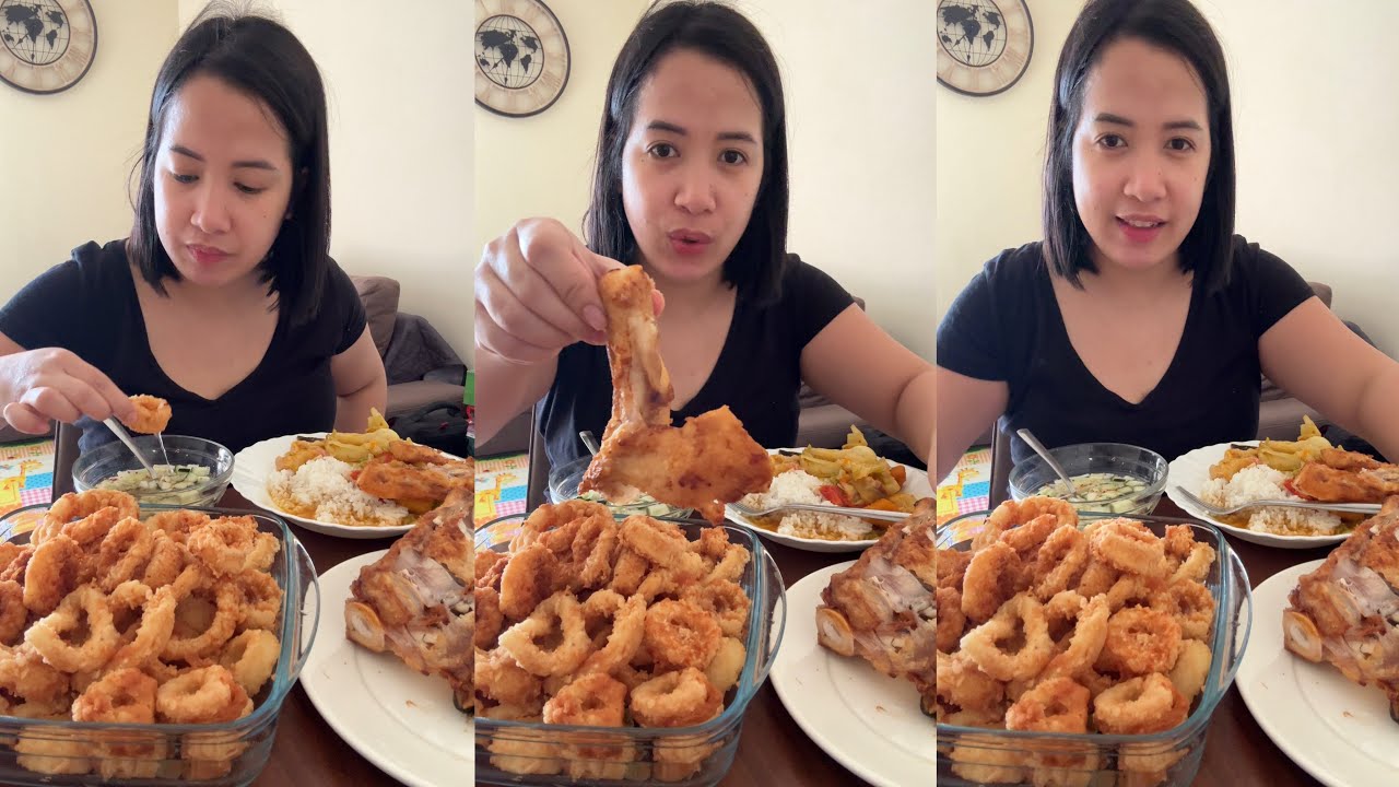 CALAMARI FRITTI AT PINAKBET NA GULAY | PINOY FOODS
