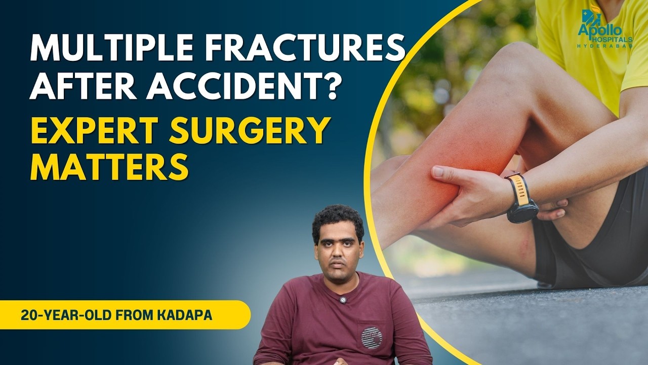Complex Trauma Surgery on 20-Year-Old Accident Patient Dr Kaushik Reddy