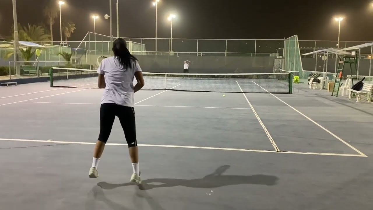 Karin Alhmamda  - College tennis recruiting video Fall 2026
