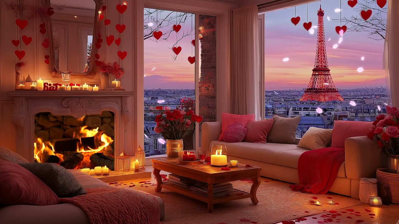 🎹 Crackling Fireplace & Soothing Piano Music for Deep Sleep and Relaxation