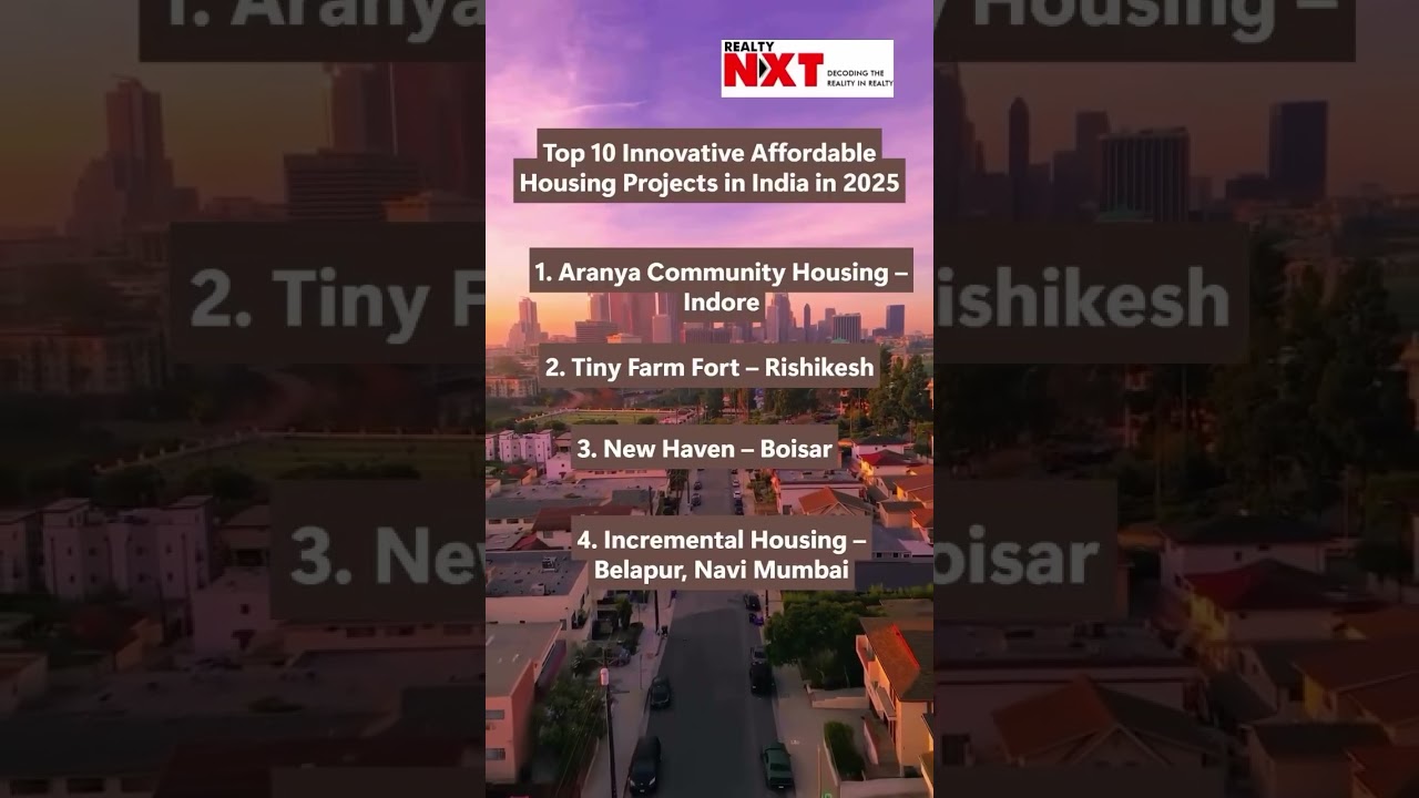 10 Best Affordable Housing Projects in India 2025 | Smart & Green Homes
