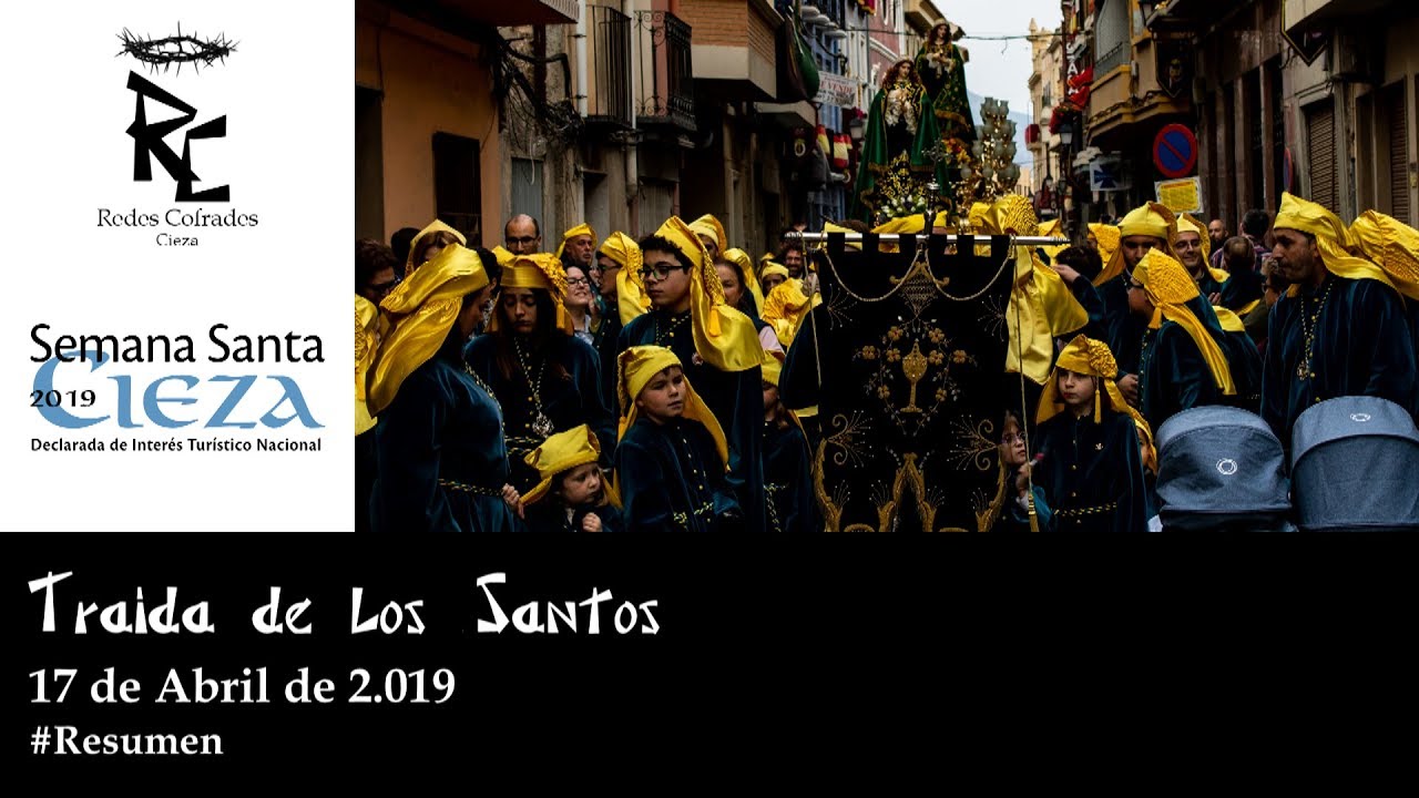 Redes Cofrades: Traida de los Santos 2019 - #Resumen