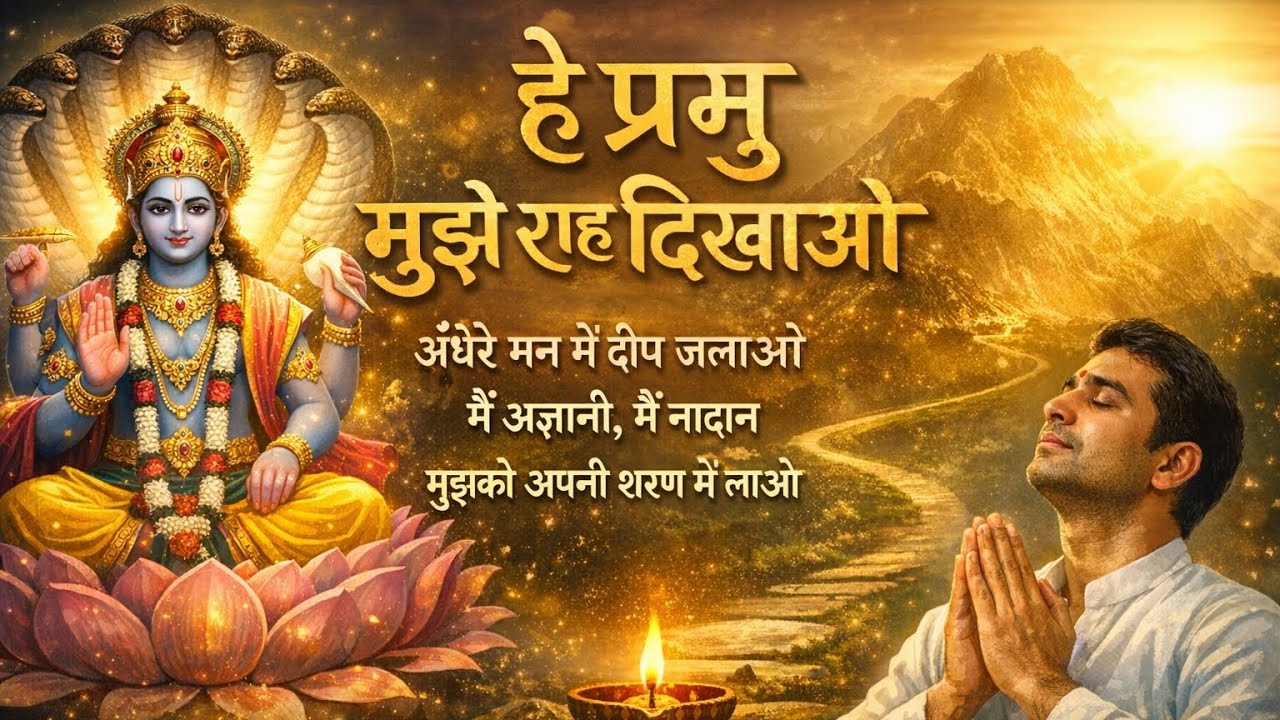 हे प्रभु मुझे राह दिखाओ | बहुत ही सुंदर भक्ति गीत | New Hindi Bhajan