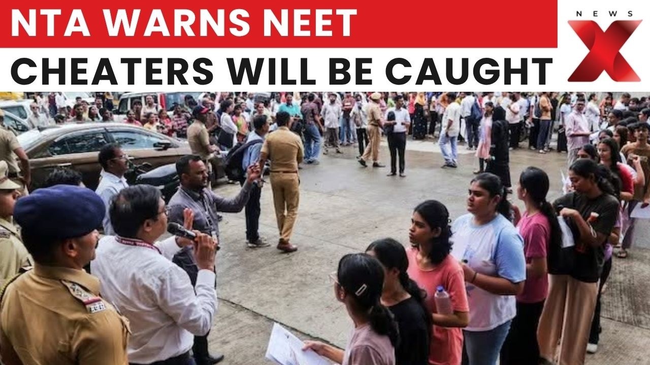 NTA DG Warns Cheaters in NEET Re-Exam, Says Multi-Layer Security Will Catch Fraud | NewsX
