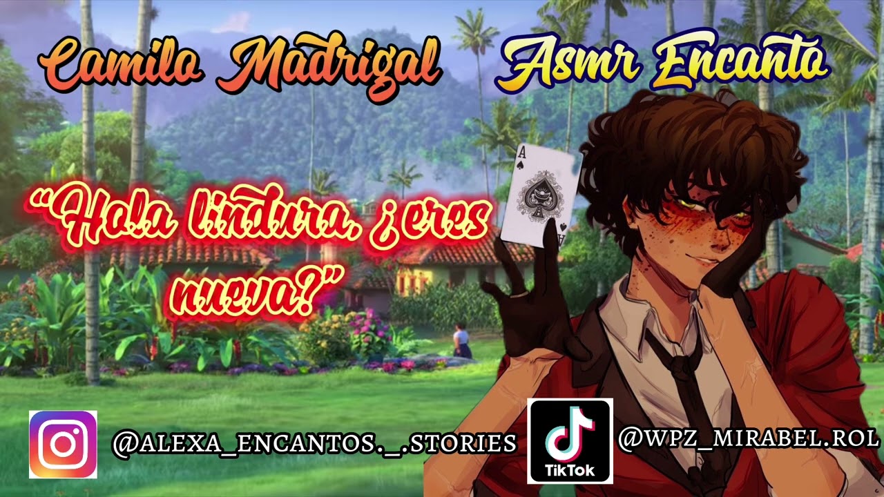 “Hola lindura, ¿eres nueva en este pueblo?” (Camilo Madrigal) #asmr #camilomadrigal #encantodisney