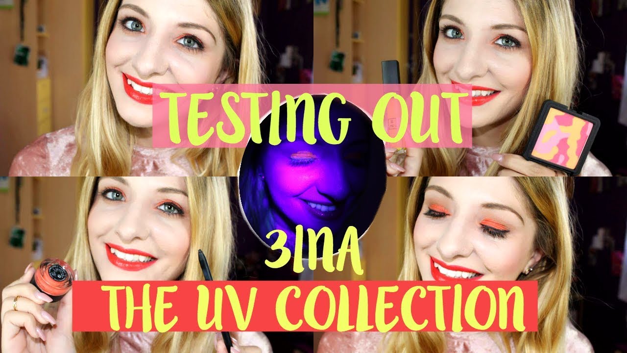 3INA | THE UV COLLECTION (Limited Edition)  FESTIVAL MAKEUP | REVIEW | KezziesCorner