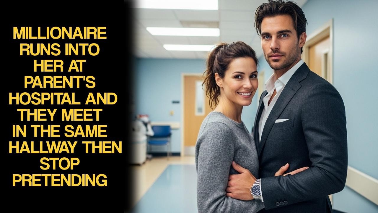 Millionaire Runs Into Her At Parent's Hospital And They Meet In Same Hallway Then Stop Pretending