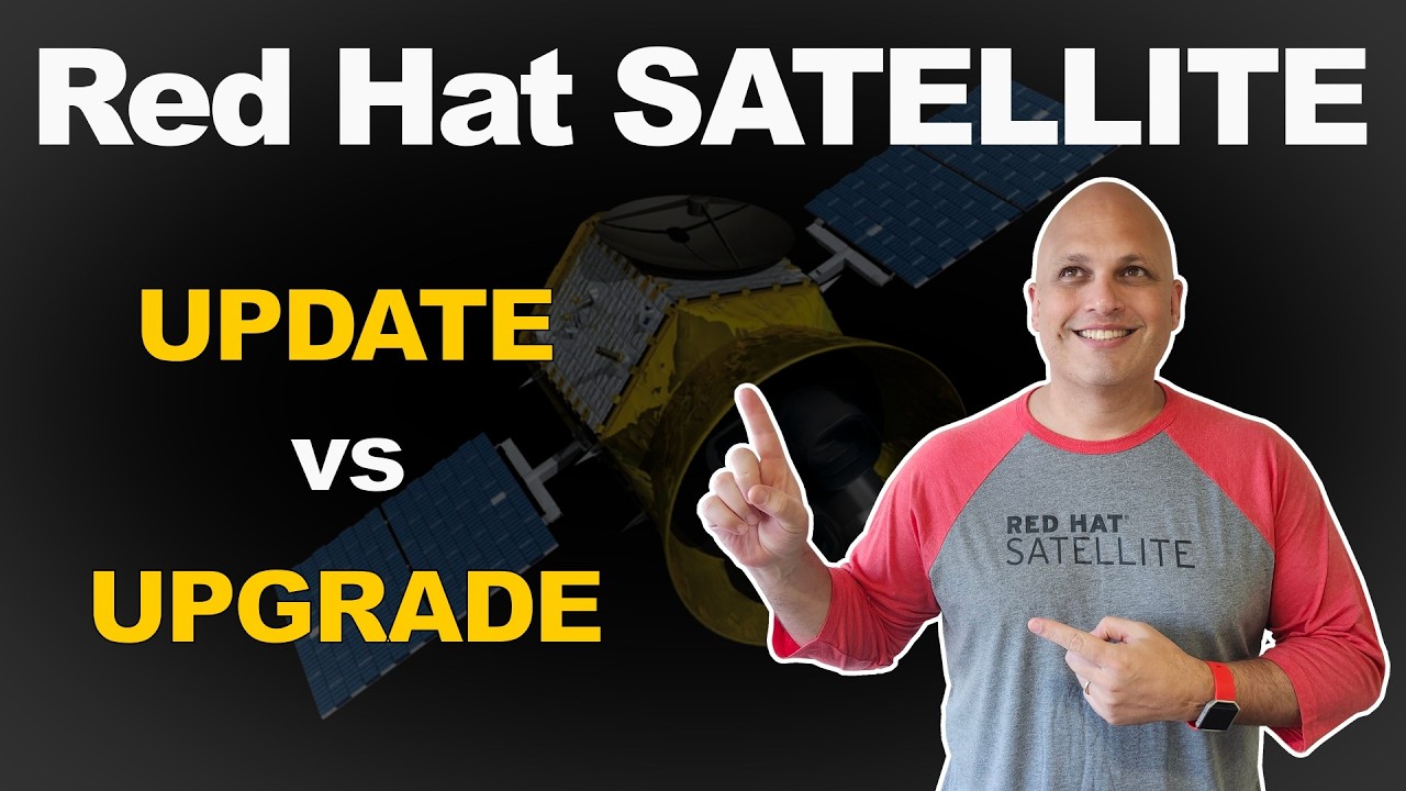 Обновление и обновление Red Hat Satellite: ключевые различия