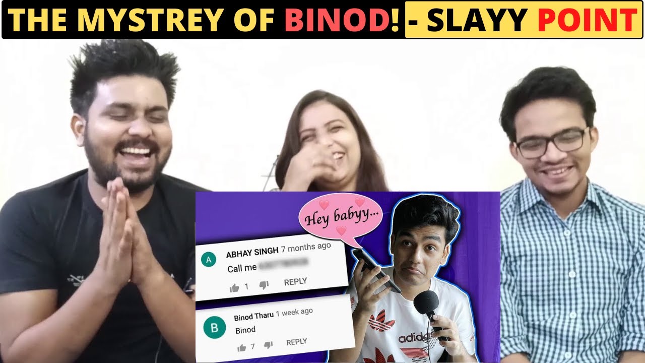 BINOD? - Why Indian Comments Section is Garbage | SLAYY POINT | Indian Reaction Video