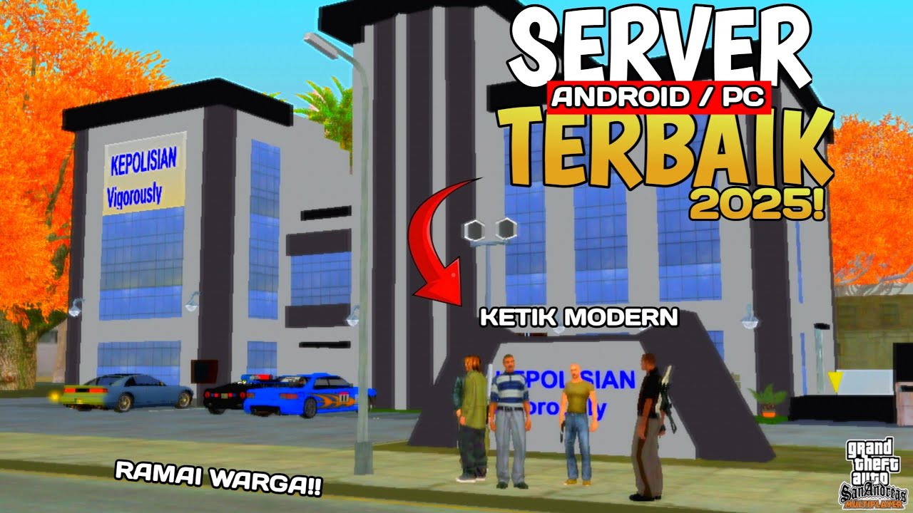 SERVER KETIK TERBAIK TAHUN INI, MODERN BERBEDA DARI YANG LAIN!! - REVIEW SERVER GTA SAMP