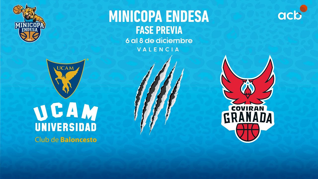 🔴 DIRECTO: UCAM Murcia Redexis - Inlingua Granada | Fase Previa Minicopa Endesa 2022-23