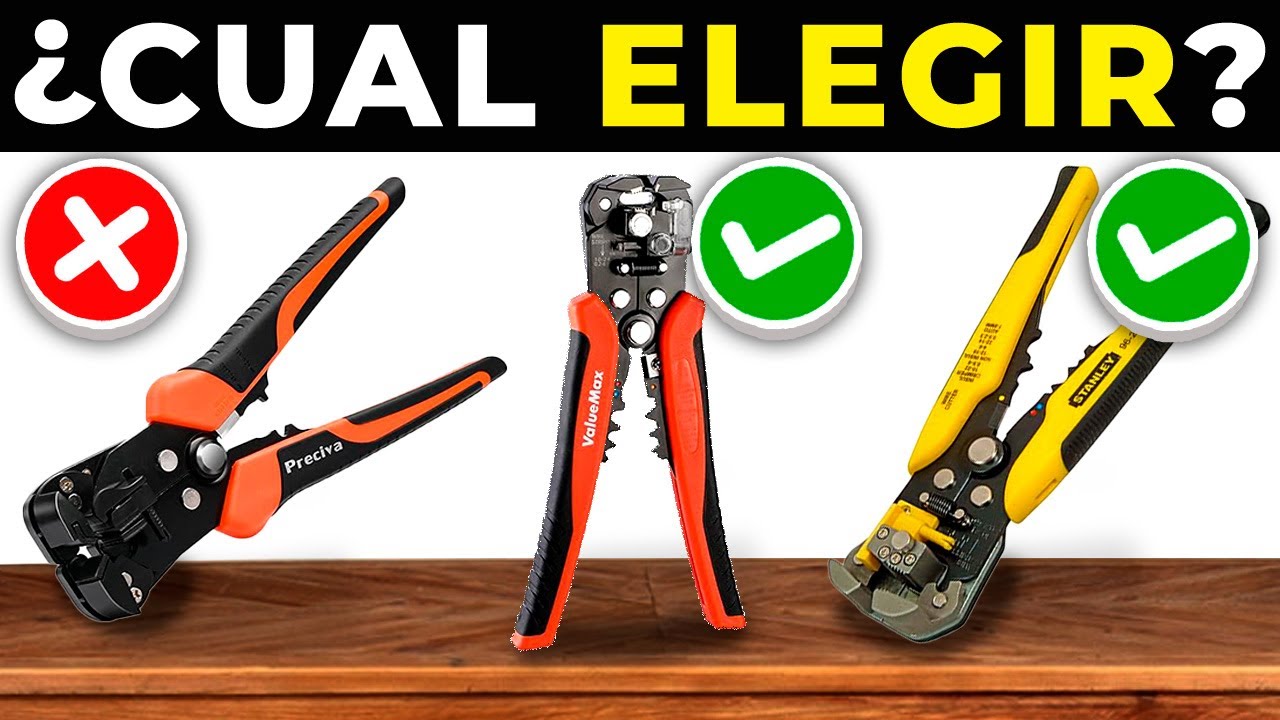 😮 Las 5 MEJORES PINZAS PELACABLES 2025 | ALICATES PELACABLES de AMAZON