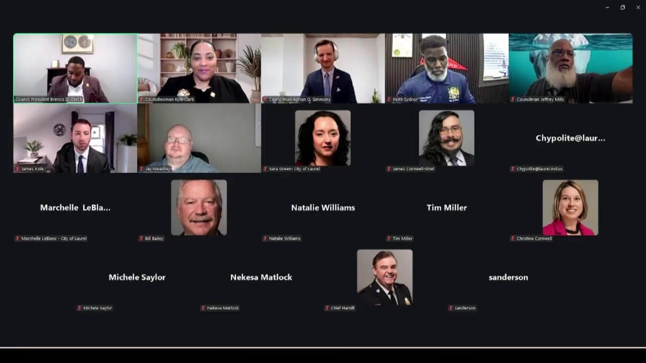Virtual 9th Mayor and City Council Meeting 3/9/26