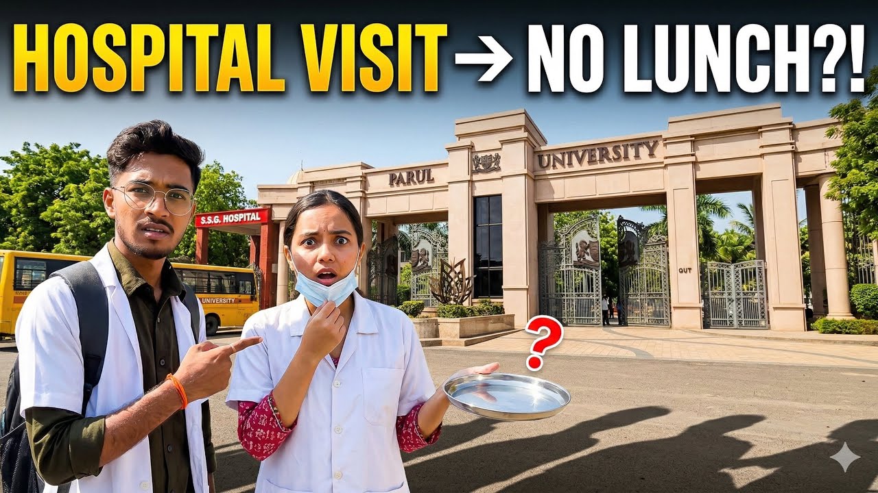 Pharmacy students Hospital visit | #ssghospital #vadodara #paruluniversity #pharmacy #college #vlog 