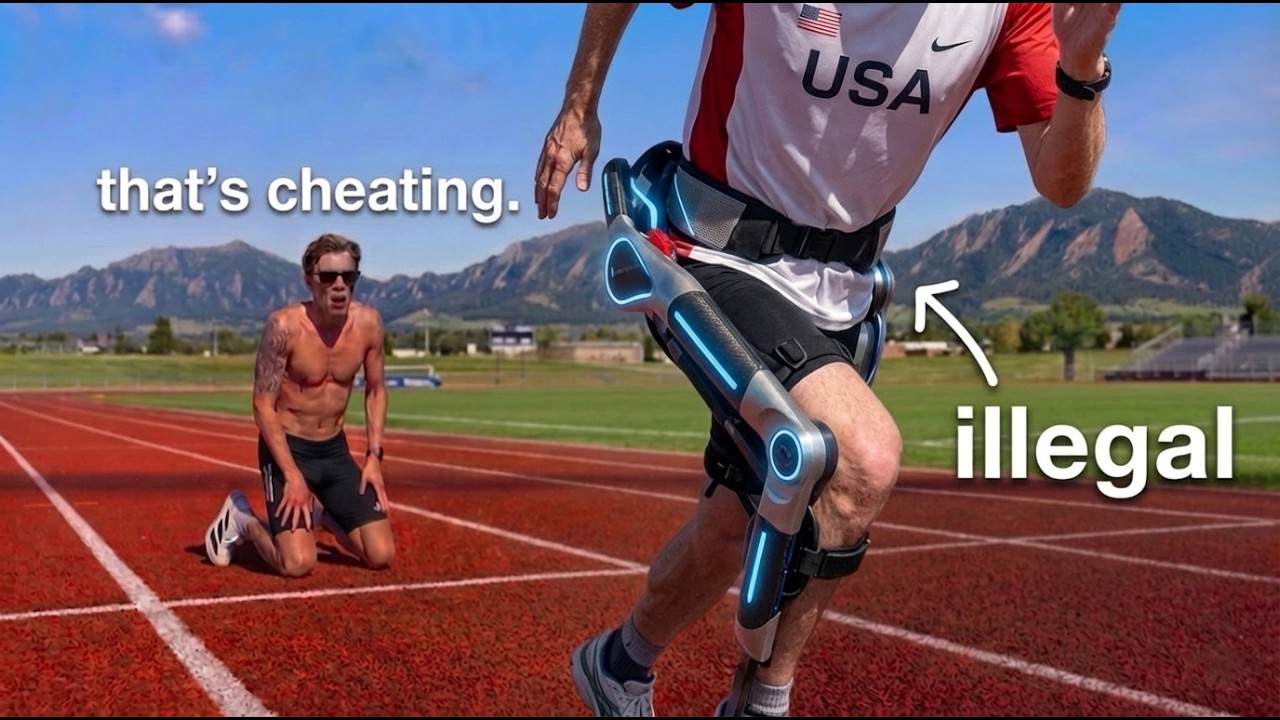 Can I Beat a World Record Holder in an Exoskeleton?