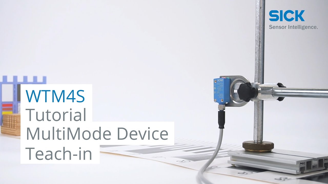 Tutorial WTM4S: MultiMode Device, Teach-in