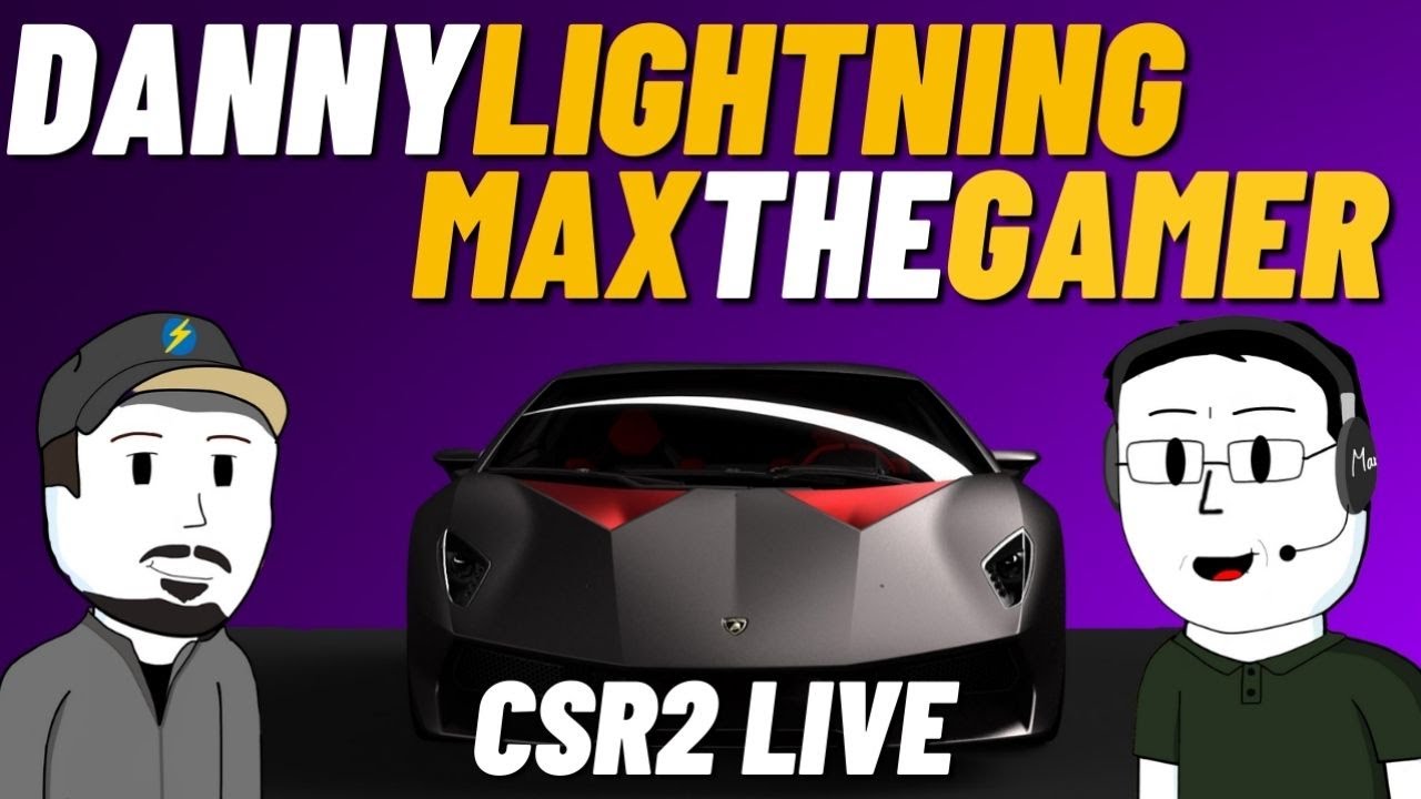 🔴 CSR2 Live Stream | Danny Lightning Maxthegamer