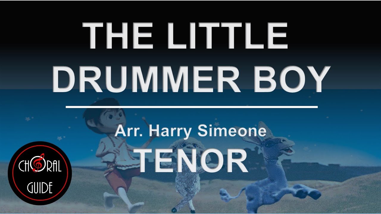 The Little Drummer Boy - TENOR | Arr Harry Simeone