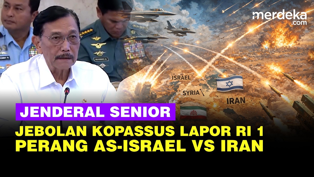 Tajam Analisis Jenderal Senior Jebolan Kopassus Lapor Prabowo Soal Perang AS-Israel Vs Iran