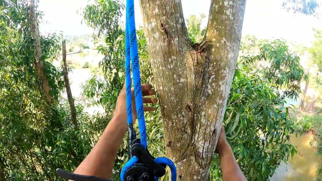 Test thử khóa hảm dây mới làm