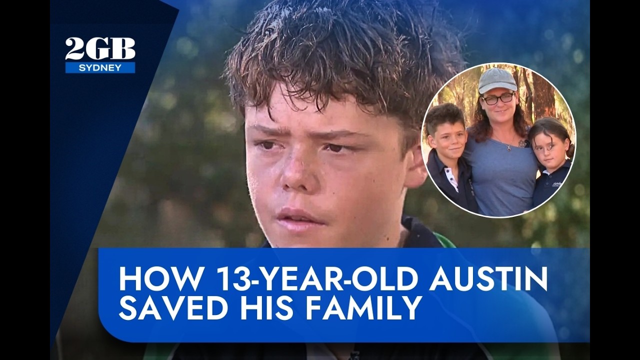 ‘Heart-pounding Triple Zero call’ | How 13-year-old Austin Appelbee saved his family