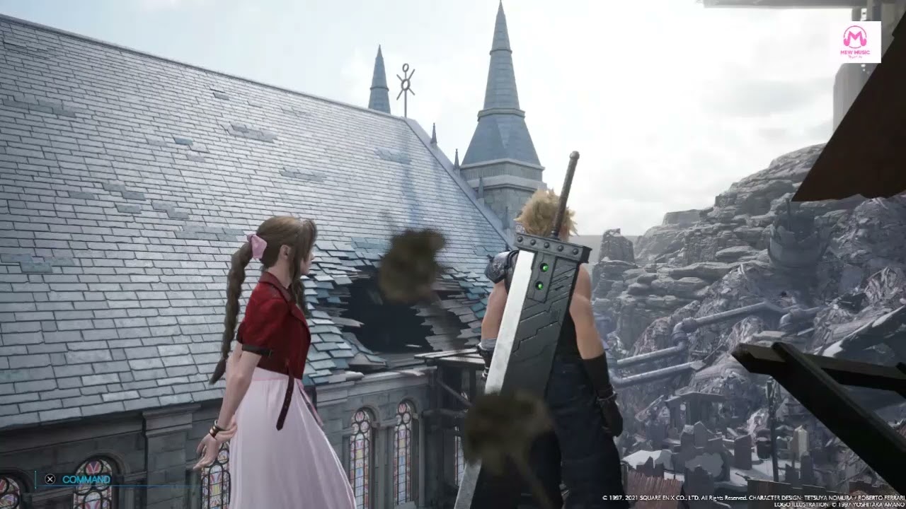 FF7 OST - Flowers blooming in the church - Aerith - 教会に咲く花
