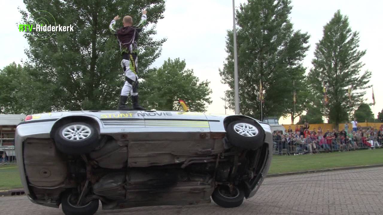 Stunt- en Monster Truck show Ridderkerk 2014 bij RTV-Ridderkerk