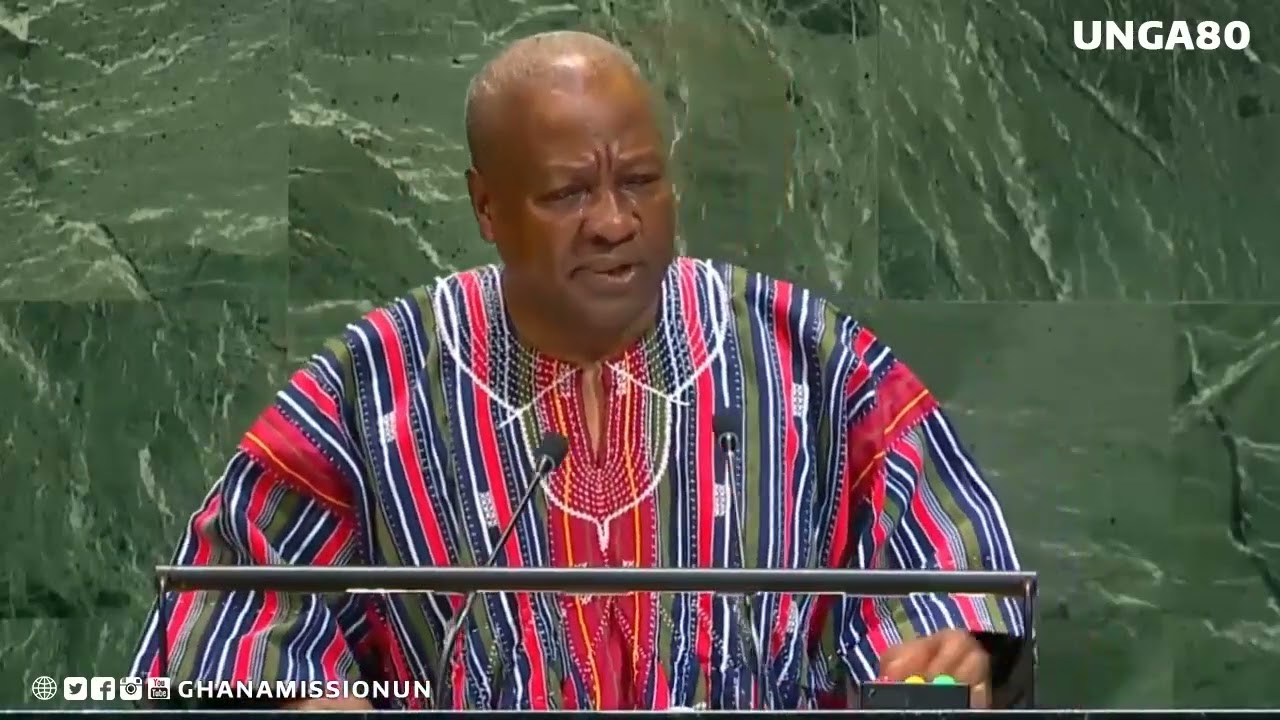 President of Ghana Addresses 80th Session of General Assembly Debate
