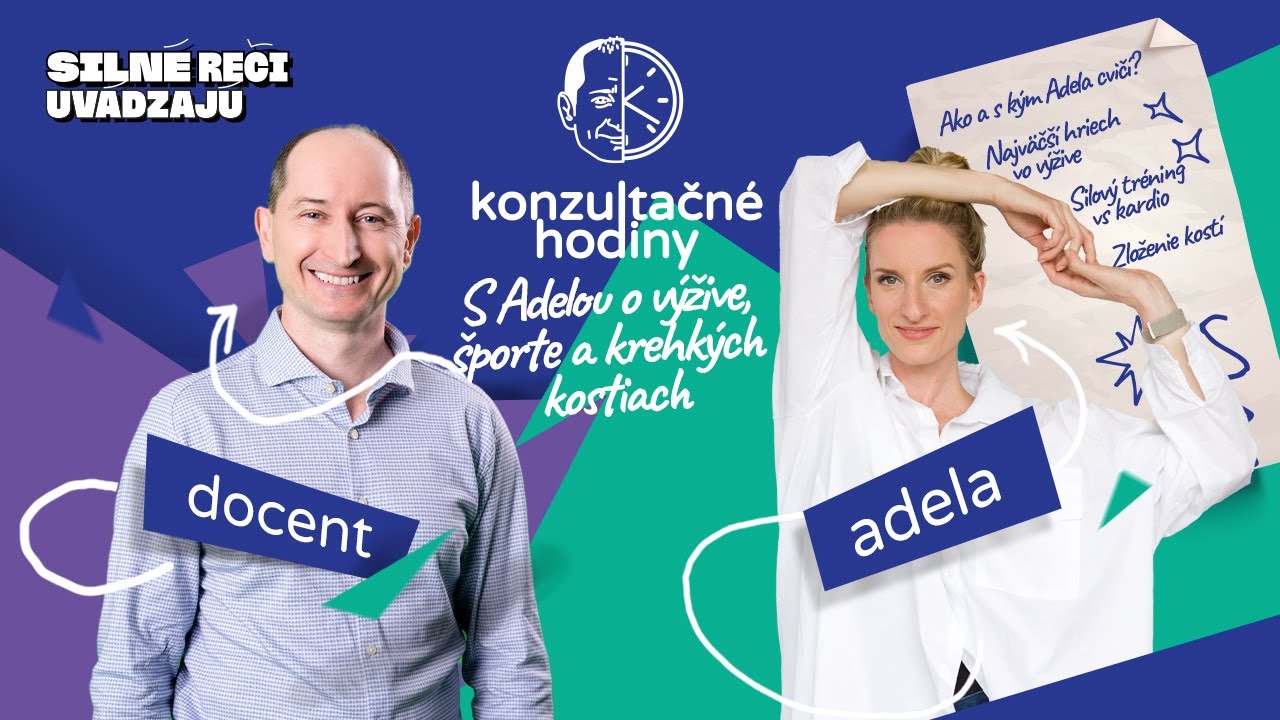 Konzultačné Hodiny ep.12 - S Adelou o výžive, športe a krehkých kostiach
