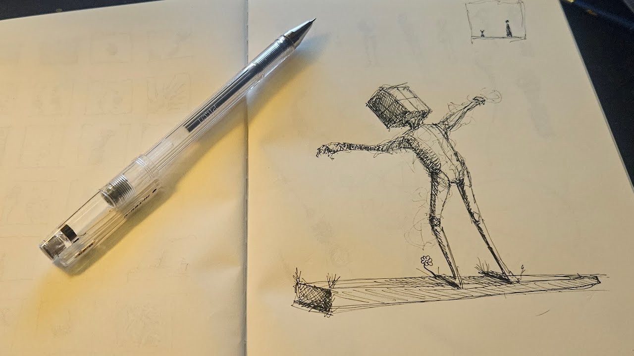A little introduction where I draw and talk. 2026.01.16