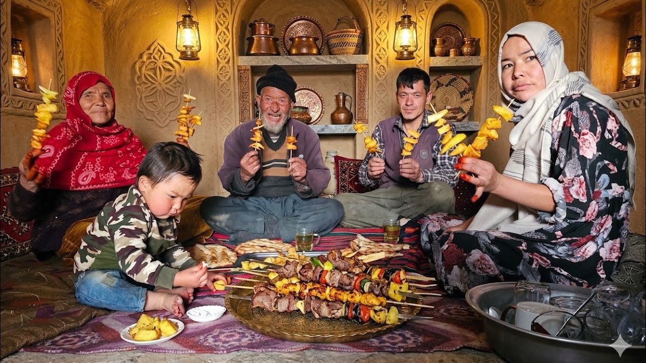 Cave Life & Secret Family Recipe: Traditional BBQ in the Heart of the Mountain